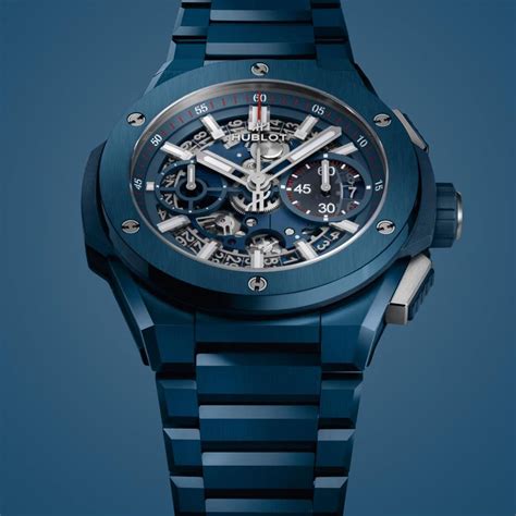 blue ceramic hublot